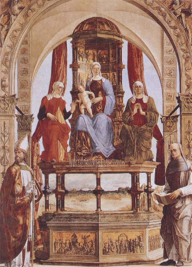 Madonna with Child and Saints